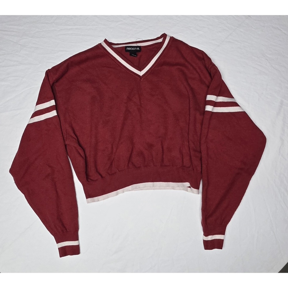 Arden‎ B. Red Longsleeve Sweater Size Medium